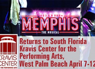 Catch Memphis at the Kravis Center for the Performing Arts, West Palm Beach