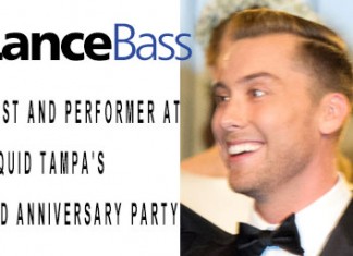 Lance Bass Host & Performer at Liquid Tampa’s 3rd Anniversary Party