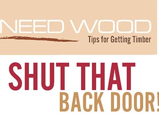 Need Wood: Shut that Back Door!