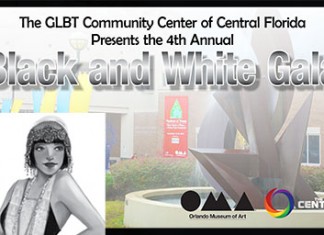 The GLBT Community Center of Central Florida Presents the 4th Annual Black and White Gala