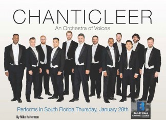 Chanticleer Performs at Broward College’s Bailey Hall