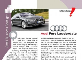 Small Business Spotlight: Audi Fort Lauderdale
