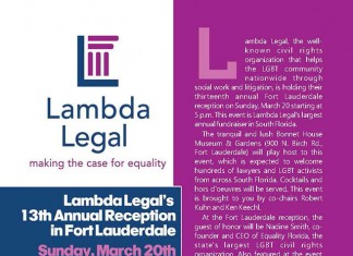 Lambda Legal’s 13th Annual Reception in Fort Lauderdale