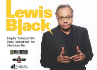 Lewis Black Tours Clearwater, Melbourne, & Miami Beach