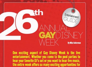 26th Annual Gay Disney Week Entertainment Guide