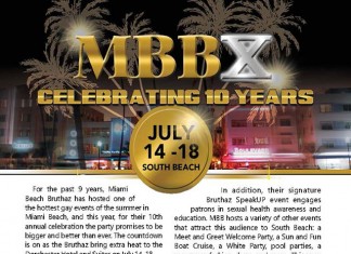 Miami Beach Bruthaz Celebrates 10 Years