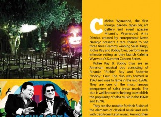 Salsa Kings Launch Cafeina Wynwood’s Summer Concert Series