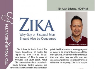 To Your Health: Zika – Why Gay or Bisexual Men Should Also Be Concerned
