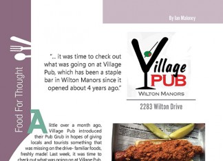 Food for Thought: Pub Grub at Village Pub