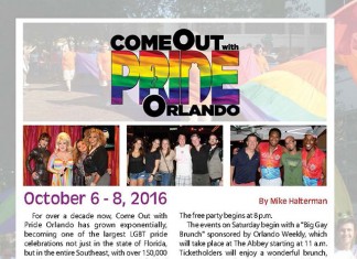Come Out With Pride Orlando: October 6 – 8