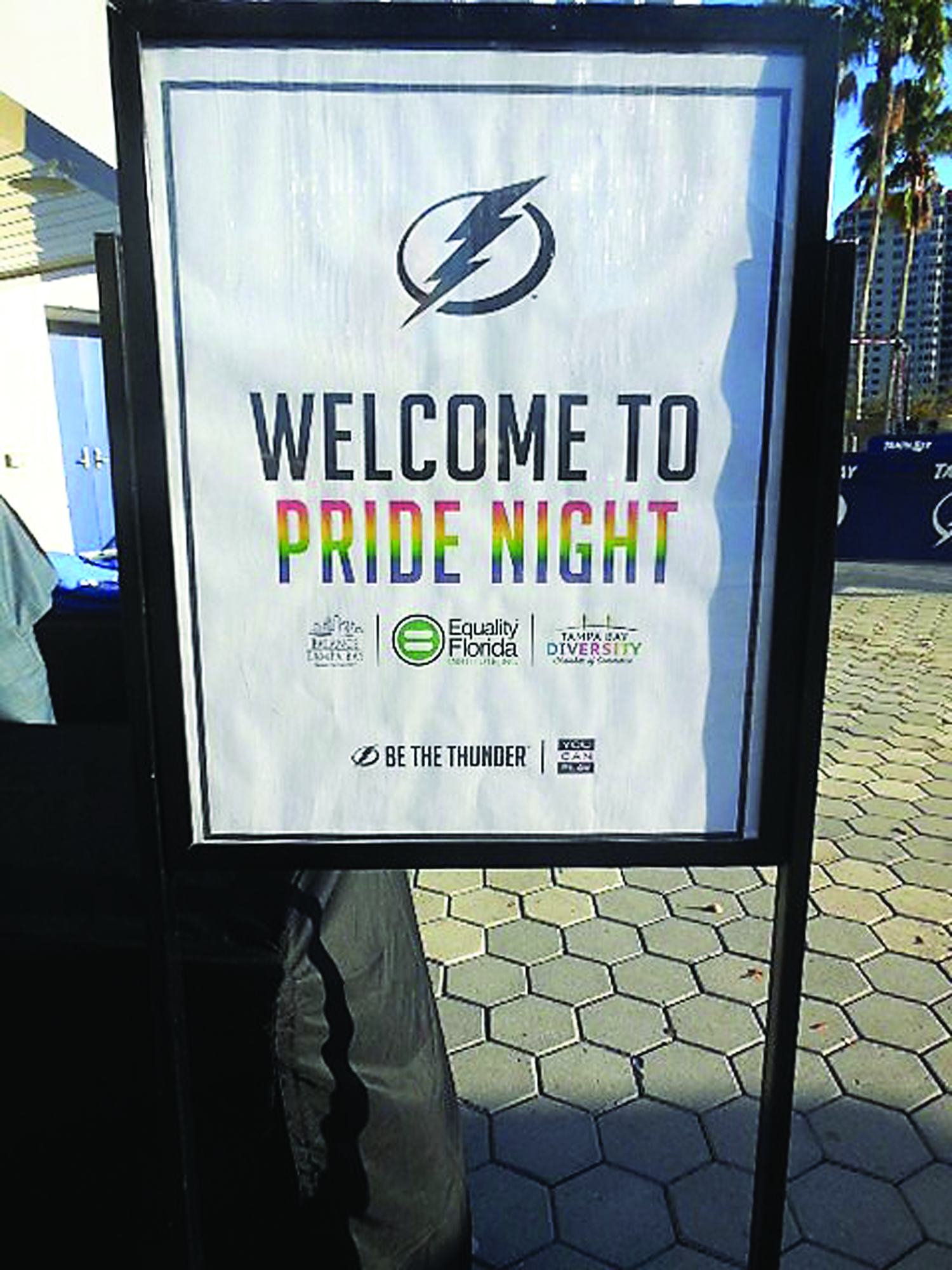 Tampa Bay Lightning Pride Night Photos