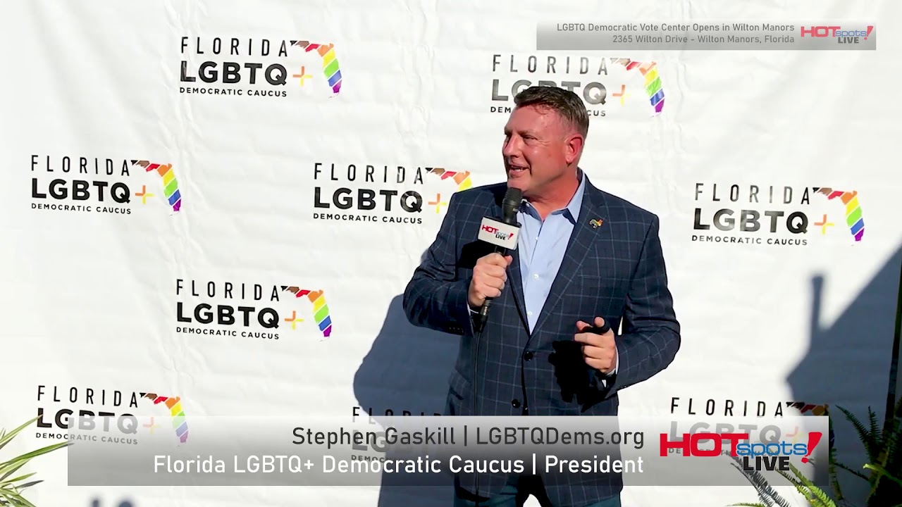 Watch! Hotspots LIVE! | Oct 27th, 2020 | LGBTQ+ Democratic Vote Center Opening