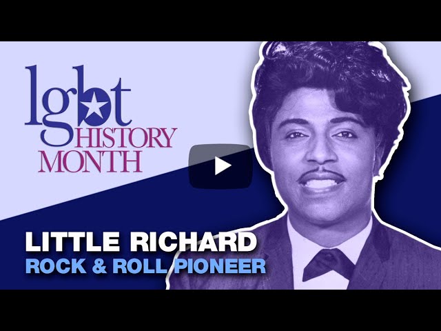 LGBT History Month Icon 2021: Little Richard