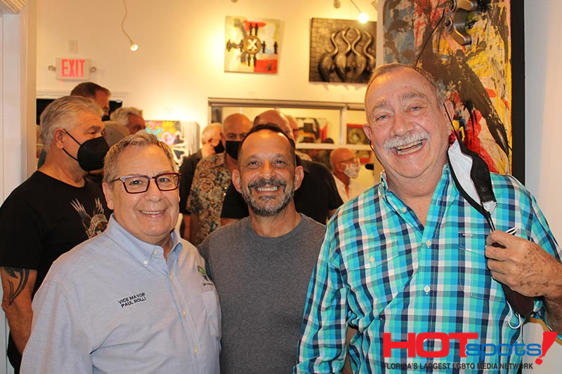 Hotspots! Art Gallery with Dennis Dean Grand Opening9