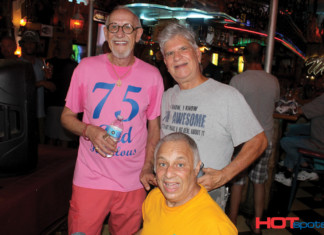 Mona’s Hosts Jerry’s 75th Birthday – PHOTOS