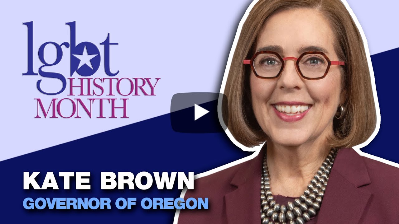 LGBT History Month Icons: Kate Brown