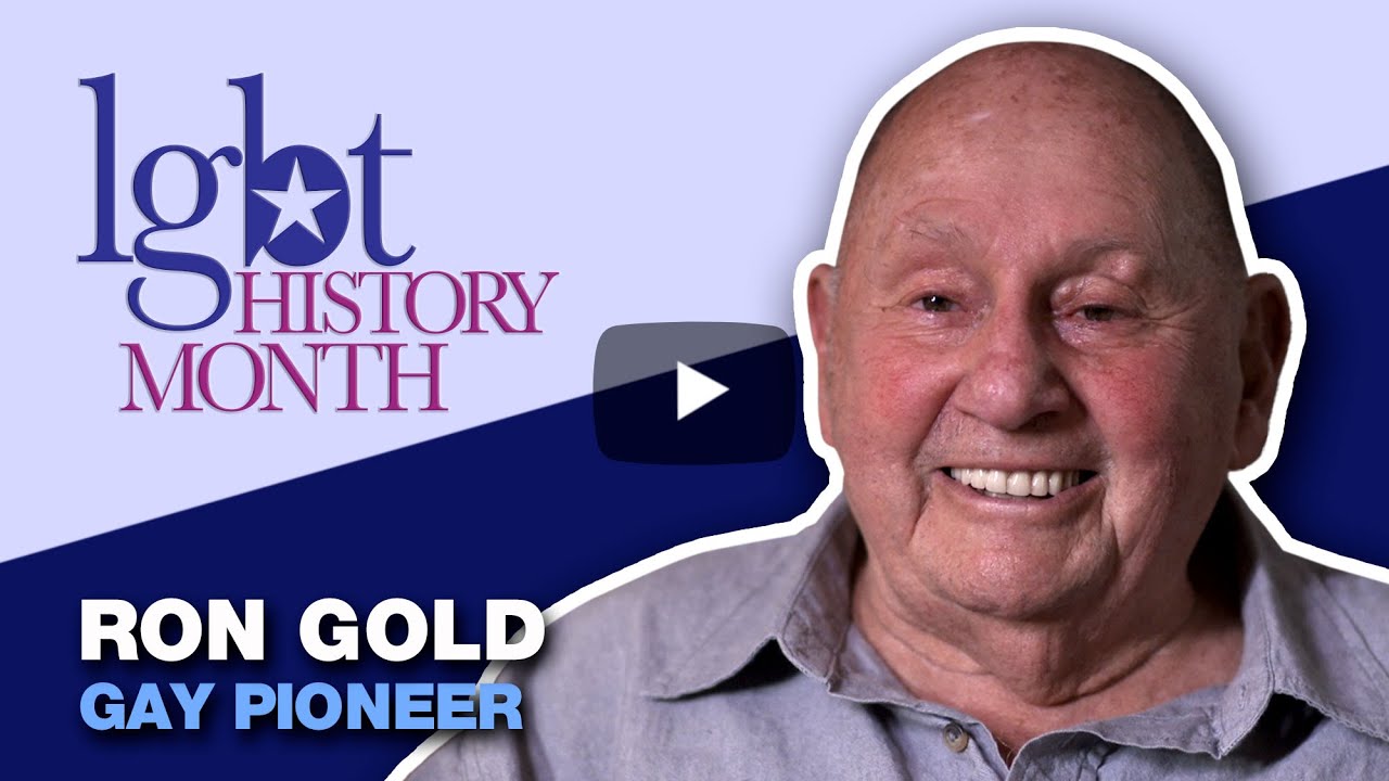 LGBT History Month Icons 2022: Ron Gold