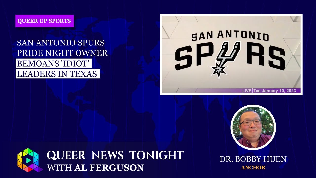 San Antonio Spurs Pride Night Owner Bemoans ‘Idiot’ Leaders In Texas