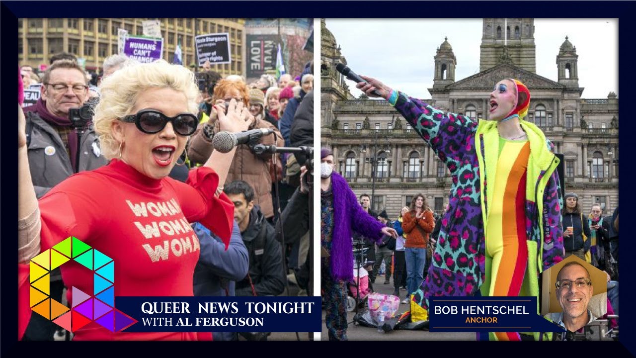 Glasgow’s LGBTQ+ Community Stands Up for Trans Rights with Queer Joy