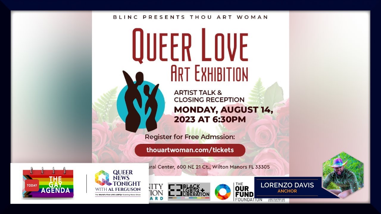 Thou Art Woman Queer Love Artist Talk August 14
