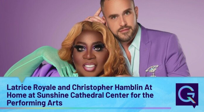 Latrice Royale and Christopher Hamblin At Home at Sunshine Cathedral Center for the Performing Arts
