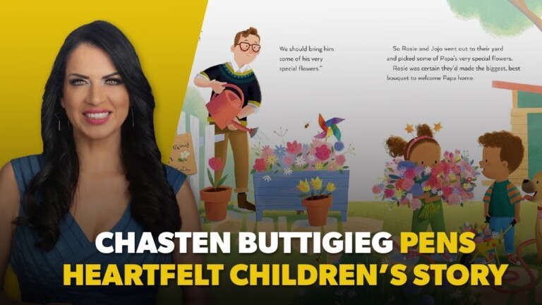 Chasten Buttigieg Pens Heartfelt Children’s Story—Grab Tissues!