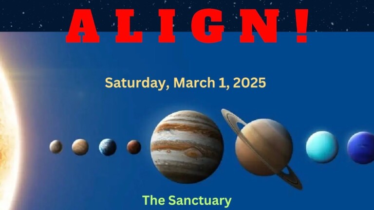 One Hand Care Celebrates The Planetary Alignment March 1