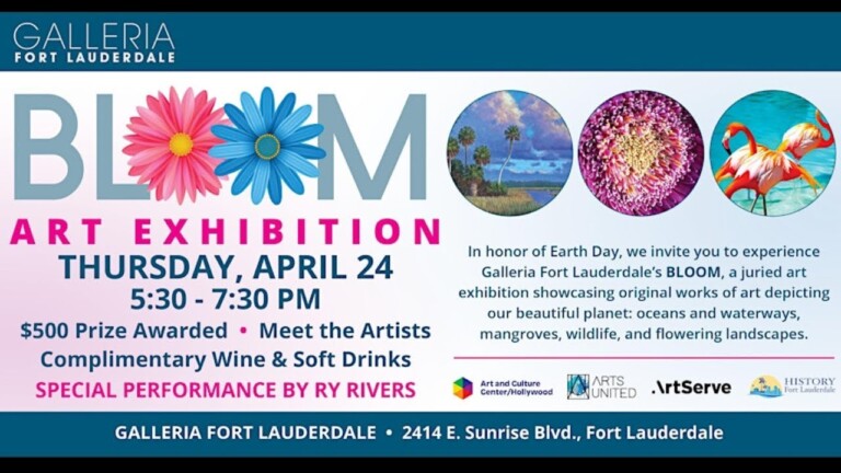 BLOOM Art Show to Celebrate Earth Day at Galleria April 24