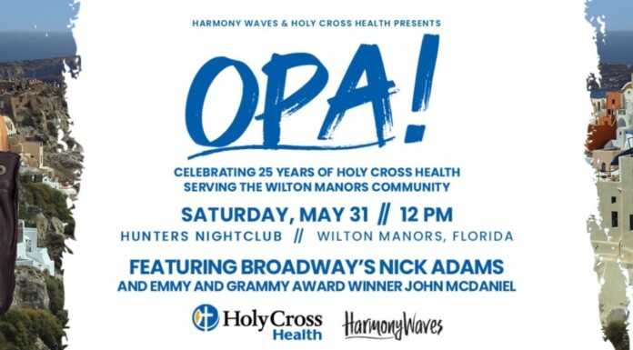Opa! Holy Cross Celebrates 25 Years in Wilton Manors May 31