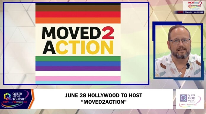 Hollywood to Host “Moved2Action”, June 28
