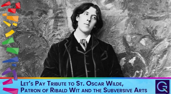 Let’s Pay Tribute to St. Oscar Wilde, Patron of Ribald Wit and the Subversive Arts