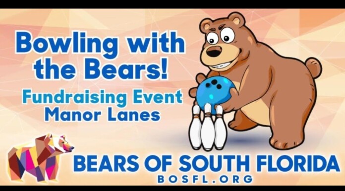 Bowling with the Bears at Manor Lanes, July 20