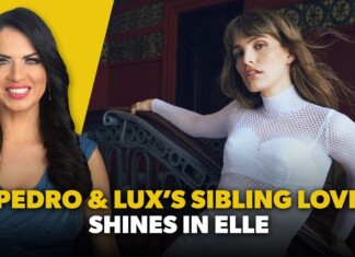 Pedro & Lux’s Sibling Love Shines In Elle