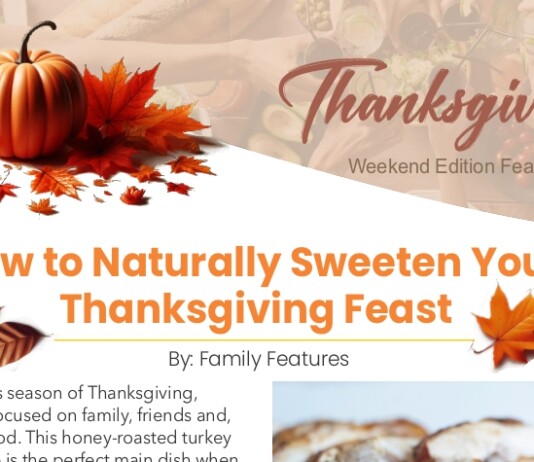 How to Naturally Sweeten You Thanksgiving Feast