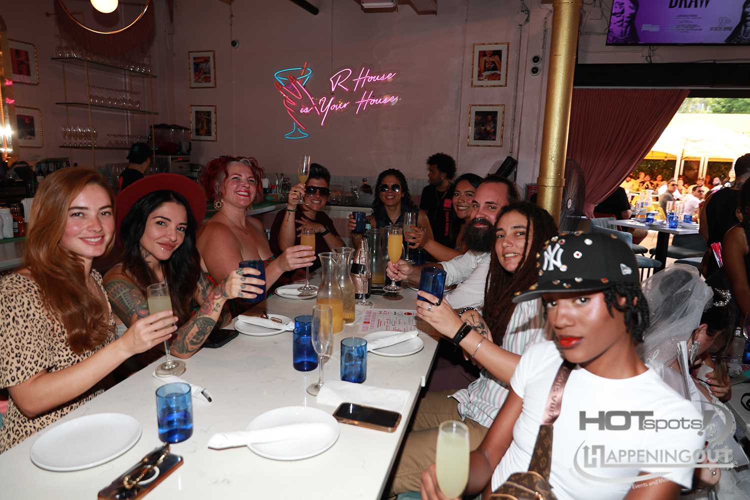 PHOTOS: R House Wynwood ⬤ Sunday Brunch | Hotspots Magazine Hotspots Magazine