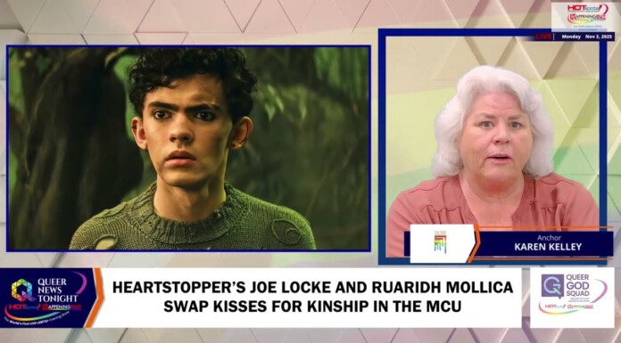Heartstopper’s Joe Locke and Ruaridh Mollica Swap Kisses for Kinship in the MCU