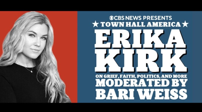 CBS Puts New Out Editor in Chief Bari Weiss Center Stage With Erika Kirk Town Hall