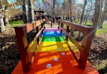 Reno’s Pet Memorial ‘Rainbow Bridge’ Vandalized in Suspected Anti-LGBTQ+ Attack