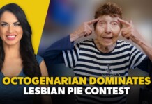Octogenarian Dominates Lesbian Pie Contest