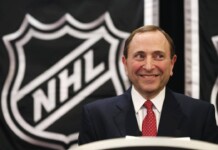 NHL Commissioner Gary Bettman Says He “Binged” Queer Hockey Romance Heated Rivalry Overnight