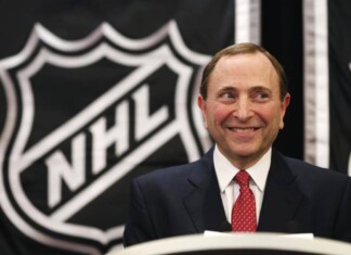 NHL Commissioner Gary Bettman Says He “Binged” Queer Hockey Romance Heated Rivalry Overnight