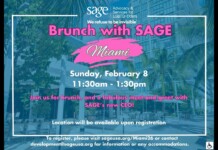 Brunch, Community, and What’s Next for SAGE on February 8