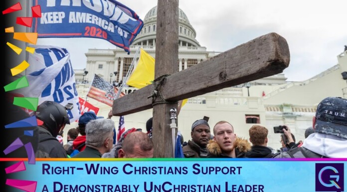 Queer God Squad Wonders How Right-Wing Christians Support a Demonstrably Un-Christian Leader