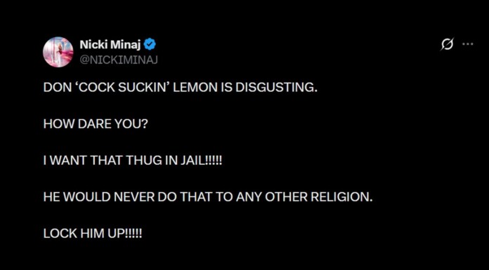 Nicki Minaj Targets Gay Journalist Don Lemon With Homophobic Slur