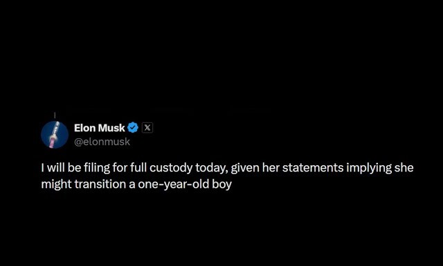 Elon Musk Seeks His Son’s Full Custody After Mother Expresses Support for Trans Community