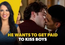 He Wants To Get Paid To Kiss Boys