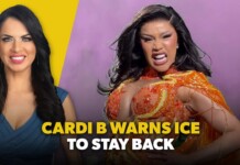 Cardi B Warns ICE to Stay Back