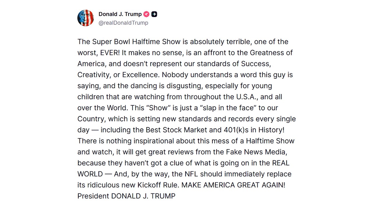 Bad Bunny Makes History, Trump Throws a Tantrum