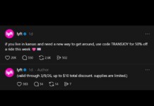 Lyft Offers Discounted Rides After Kansas Voids Transgender Residents’ Driver’s Licenses