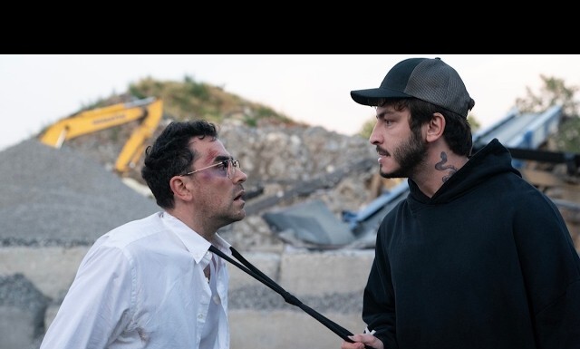 Dan Levy and Taylor Ortega Talk Big Mistakes, Faith, Crime, and Queer Identity in Netflix Comedy